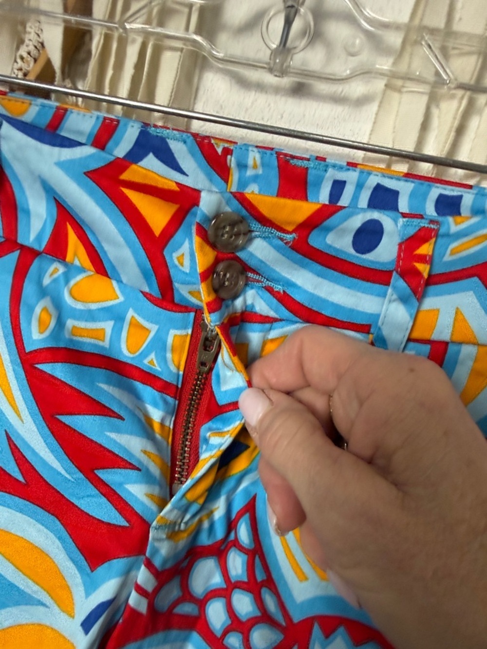 Loudmouth Colorful Golf Pants Size Ladies US6 - Picture 3 of 10